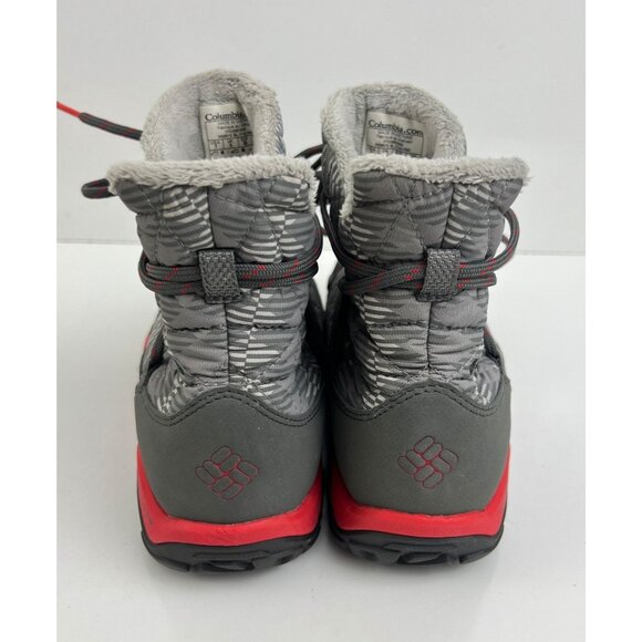 Columbia Loveland Shorty Omni-Heat Snow  Boots in a grey w/red Size 7 M - Picture 6 of 11